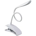 LAMPKA BIURKOWA SZKOLNA NA BIURKO LED USB KLIPS -E141