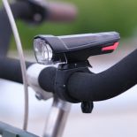 LAMPKA ROWEROWA LED OŚWIETLENIE ROWER PRZÓD + TYŁ -E354