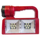 MOCNA LAMPA LATARKA WARSZTATOWA LED COB BOCZNA 2w1 TRYBY Z RĄCZKĄ UCHWYTEM