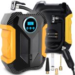 POMPKA ELEKTRYCZNA KOMPRESOR SAMOCHODOWY SPRĘŻARKA DO KÓŁ 12V LCD LED -ER1252
