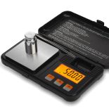 WAGA JUBILERSKA DOKŁADNA 200g 0,01g KUCHENNA LCD BATERIE TACKA CIĘŻAREK - ER1045