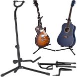 STOJAK GITAROWY STATYW NA GITARĘ WIESZAK DO GITARY REGULOWANY BLOKADA - O040