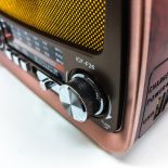 PRZENOŚNE RADIO KUCHENNE RETRO FM BLUETOOTH USB SD