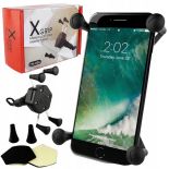 UCHWYT MOTOCYKLOWY NA TELEFON NA ROWER MOTOR MOCNY REGULOWANY NA KIEROWNICĘ