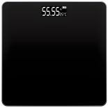 WAGA ŁAZIENKOWA SCALE ELEKTRONICZNA SZKLANA LCD KG - kwadratowa O202