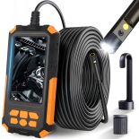 KAMERA INSPEKCYJNA DUO ENDOSKOP 5M 9LED 2xFULL HD WARSZTATOWA DWIE KAMERY - E696