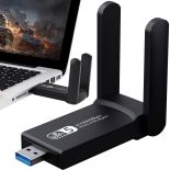 ADAPTER KARTA SIECIOWA WIFI WI-FI USB 3.0 ANTENY ZEWNĘTRZNA 1300Mbps 5GHz -E628