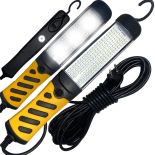 - LAMPA WARSZTATOWA KANAŁOWA LAMPKA 100 LED HAK MOCNA XL E559