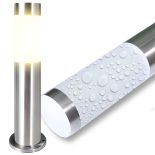 LAMPA OGRODOWA LED SŁUPEK STOJĄCA E27 ZEWNĘTRZNA OKRĄGŁA 45CM E27