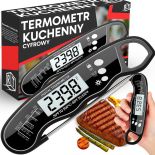 TERMOMETR KUCHENNY CYFROWY DO MIĘSA ŻYWNOŚCI NA GRILL SZPILKOWY LCD -50°C +300°C - OR1029