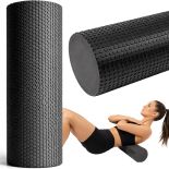 ROLLER DO MASAŻU ĆWICZEŃ ROLER CROSSFIT WYPUSTKI 45x15CM WAŁEK PIANKOWY EVA