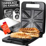 OPIEKACZ DO KANAPEK TOSTÓW SANDWICH TOSTER 1400W DUŻY XXL 4 KANAPKI - OR1334