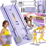 PILATES REFORMER DESKA DO ĆWICZEŃ WIELOFUNKCYJNA 12w1 ZESTAW DO PILATESU - SR341
