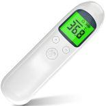 TERMOMETR BEZDOTYKOWY LCD NA PODCZERWIEŃ ELEKTRONICZNY DOKŁADNY 3 KOLORY