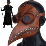 MASKA DOKTOR PLAGA KRUKA PTAKA LATEKSOWA NA HALLOWEEN PRZEBRANIE COSPLAY -O176