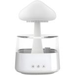 NAWILŻACZ POWIETRZA DYFUZOR AROMATERAPIA LAMPKA LED CHMURKA GRZYBEK DESZCZ
