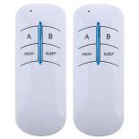 Bezprzewodowy włącznik światła 2K - 220V 2SZT (bateria + uchwyt)