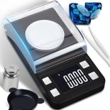 WAGA ELEKTRONICZNA JUBILERSKA 0.001- 20g LCD PRZENOŚNA KIESZONKOWA+BATERIE