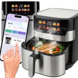 AIR FRYER FRYTKOWNICA BEZTŁUSZCZOWA WIFI 6.5L. Z WYŚWIETLACZEM LCD 10 MENU OR1293
