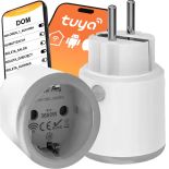 INTELIGENTNE GNIAZDKO STEROWANE WATOMIERZ PROGRAMATOR APLIKACJA WIFI SMART  - ER1171