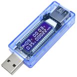 MIERNIK WOLTOMIERZ USB AMPEROMIERZ TESTER NAPIĘCIA PRĄDU