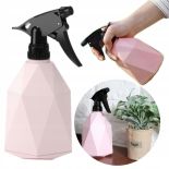 SPRYSKIWACZ DO KWIATÓW NA WODĘ ROZPYLACZ DO PODLEWANIA ROŚLIN 600ML RÓŻOWY