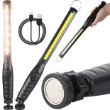 LAMPA WARSZTATOWA LATARKA ROBOCZA AKUMULATOROWA LED COB 8W KORPUS OBROTOWY