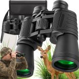 LORNETKA MYŚLIWSKA WOJSKOWA 10X50 TURYSTYCZNA ZOOM + ETUI SZKLANA OPTYKA - SR257