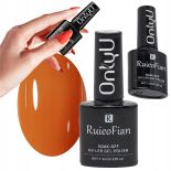 POMARAŃCZOWY HYBRYDOWY LAKIER DO PAZNOKCI Z POŁYSKIEM UV ONLYU 7,3ML TRWAŁY