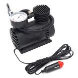 KOMPRESOR SAMOCHODOWY SPRĘŻARKA POMPKA 300 PSI 12V -E080 mały czarny