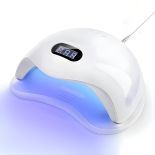 LAMPA DO PAZNOKCI UV LED 48W DO HYBRYD ŻELI LCD LED USB MANICURE PEDICURE