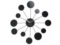 Zegar ścienny Water Lily black by Karlsson