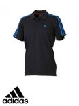Adidas męska "zasadnicze 3 Stripe Polo Shirt"