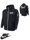 Nike Męska Full Zip 'USATF AW77 sweter z kapturem 