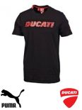 "Logo" Puma Ducati Męska załoga Neck T Shirt