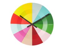 Zegar ścienny Slices Colourful