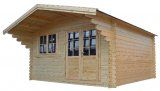 Drewniany domek wypoczynkowo-rekreacyjny 400X400x270