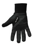 FGG Rękawiczki rowerowe żelowe z palcami czarno-szare Rozmiar XL