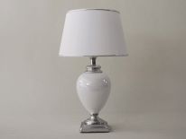 Lampa stołowa SANSSOUCI biała  30x53cm [AZ02333]