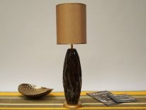 Lampa stołowa COCOON czarna 20x67cm [AZ02070]