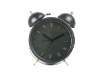 Budzik Twin Bell Nude station medium black by Karlsson