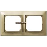 OSPEL Ramka podwójna                     IMPRESJA ZŁOTY METALIK R-2Y/28 hurtownia led Premium Lux