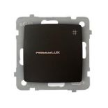 OSPEL Ramka poczwórna KARO CZEKOLADOWY METAL R-4S/ hurtownia led Premium Lux