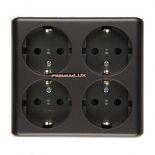 Simon54 EGSZ4SNZ/48 Gniazdo poczwórne Sc Simon54 E hurtownia led Premium Lux